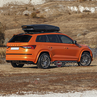 Диффузор заднего бампера для Skoda Kodiaq (2016-2024) Под покраску