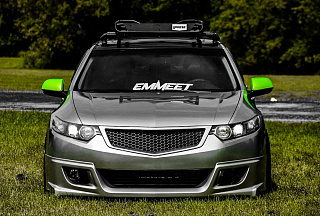 Комплект обвеса Mugen Style для дорестайлинга Honda Accord 8 (VIII) / Acura TSX (CU) (2008-2010) + установочный комплект