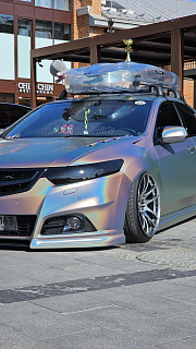 Накладки на фары Honda Accord  (2008-2010) Light Smoke