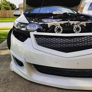 Комплект обвеса Mugen Style для дорестайлинга Honda Accord 8 (VIII) / Acura TSX (CU) (2008-2010) + установочный комплект