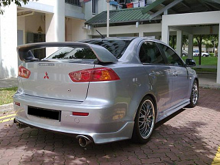 Пороги Zodiak Mitsubishi Lancer X (2007-2016)